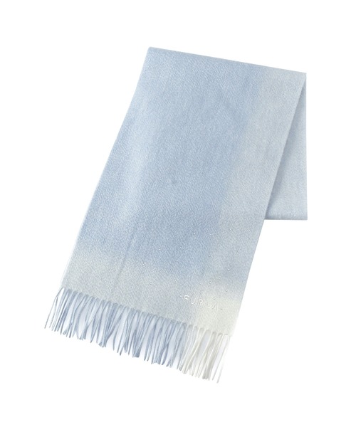 FURLA（フルラ） マフラー ストール カシミヤ100% ”ラインストーン付き