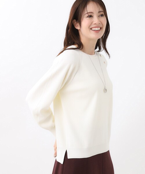 Reflect（リフレクト） ニット セーター 「ゆったり着られる」ラグラン