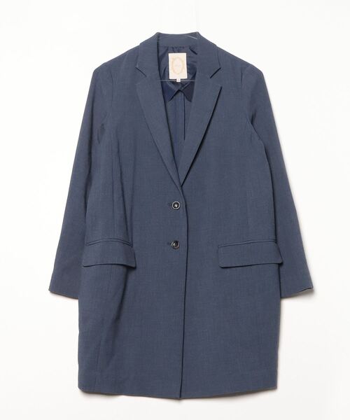 Khaju（カージュ） チェスターコート 36 ブルー レディース : ZOZOTOWN