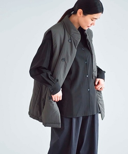 ata（アタ） ベスト ジレ ata vest 1. / 中綿ベスト レディース