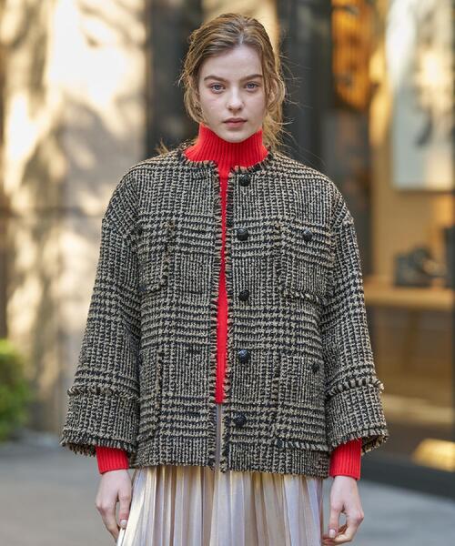 DRESSTERIOR（ドレステリア） ジャケット ノーカラージャケット グレン