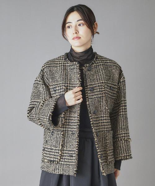 DRESSTERIOR（ドレステリア） ジャケット ノーカラージャケット グレン
