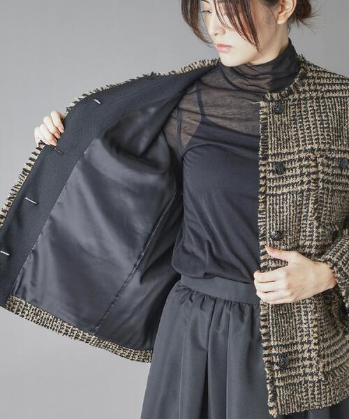 DRESSTERIOR（ドレステリア） ジャケット ノーカラージャケット グレン