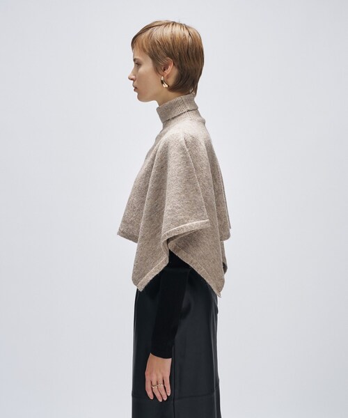 cloenc（クロエンス） ニット セーター アシンメトリーニットポンチョ