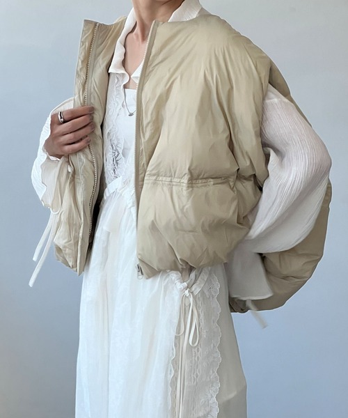 chuclla（チュクラ） ダウンベスト ベスト ラウンドボリューム ダウン