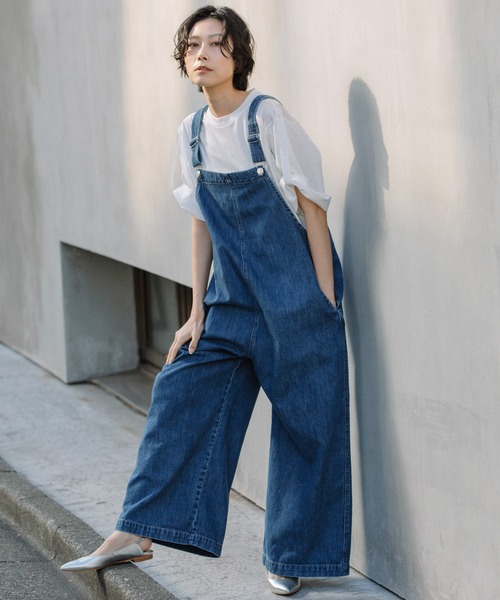 Munich（ミューニック） サロペット オーバーオール 9.5ozスラブ