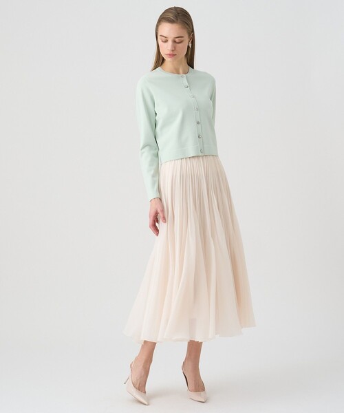 ANAYI（アナイ） カーディガン ビジューアソート釦ショート