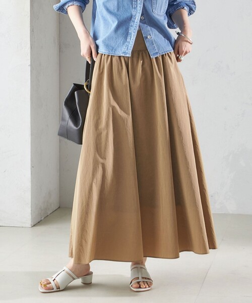 SHIPS（シップス） スカート 「洗濯機可能」LIMONTA EAST ビンテージ