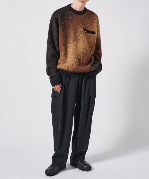 CULLNI（クルニ） セーター ニット 「別注」GRADATION KNIIT/シャギー