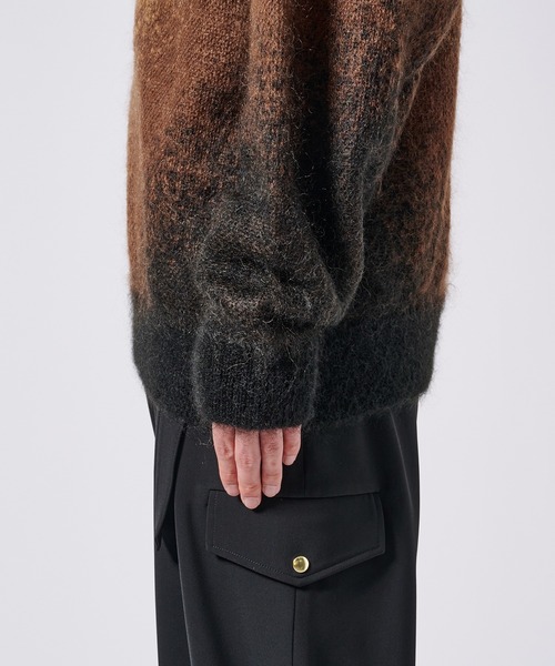 CULLNI（クルニ） セーター ニット 「別注」GRADATION KNIIT/シャギー
