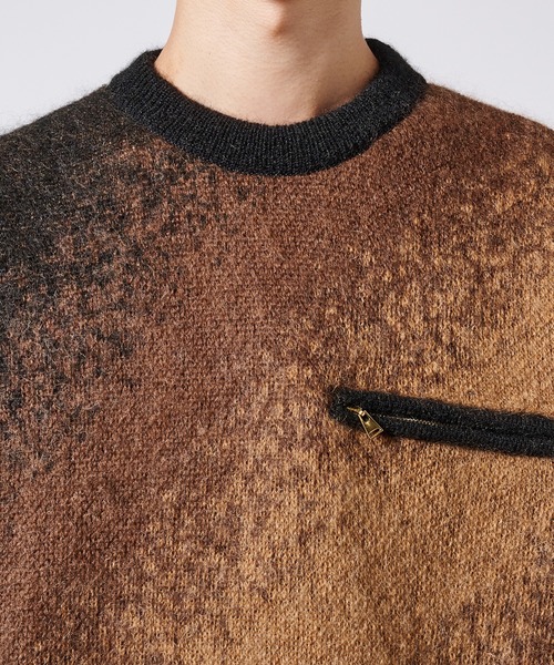 CULLNI（クルニ） セーター ニット 「別注」GRADATION KNIIT/シャギー