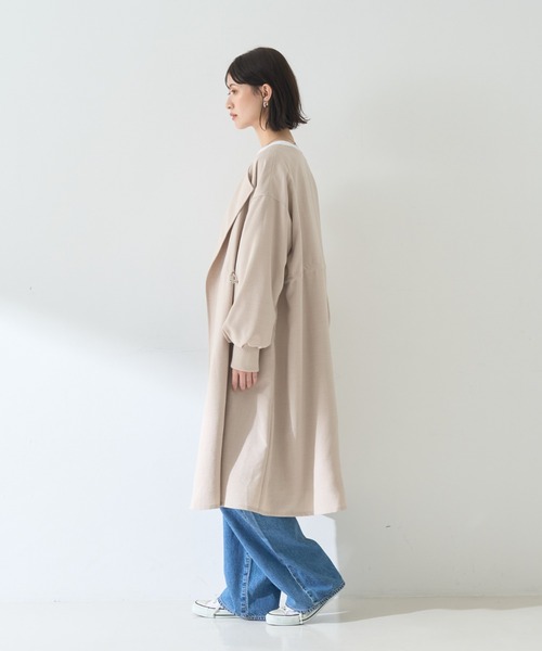 ROUGE VIF Sophie ノーカラーコート コート 「一部店舗限定