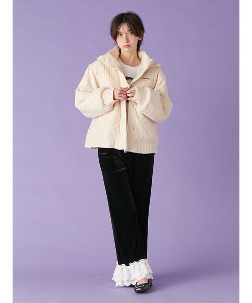 LILY BROWN（リリーブラウン） パンツ バリエーションフリルパンツ