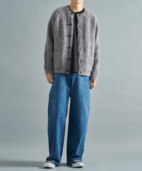 STUDIOUS（ステュディオス） カーディガン MOHAIR DOUBLE KNIT