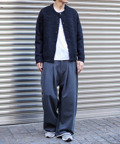 STUDIOUS（ステュディオス） カーディガン MOHAIR DOUBLE KNIT