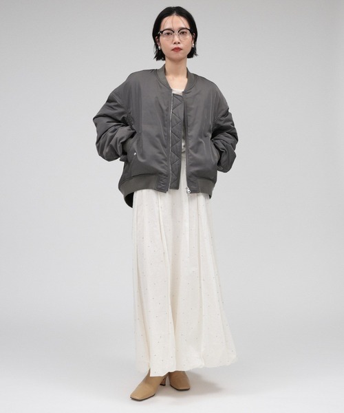 BABYLONE（バビロン） ma1 ma-1 ショートMA-1 レディース : ZOZOTOWN