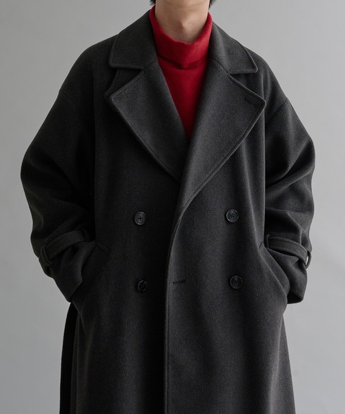 epnok チェスターコート コート 2WAYダブルチェスターコート メンズ