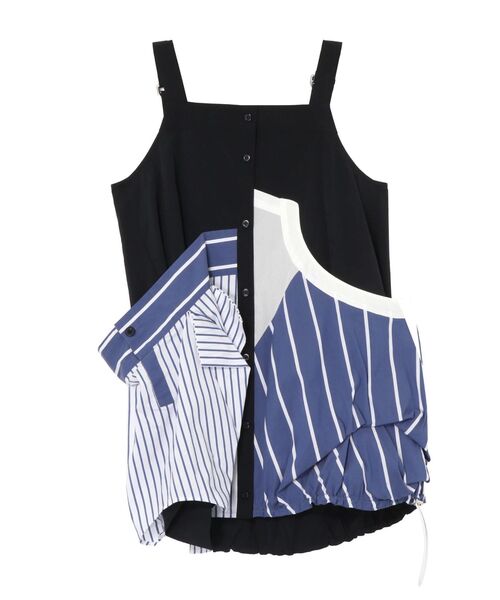 UN3D.（アンスリード） キャミソール DECONSTRUCTION DOCKING SHIRT