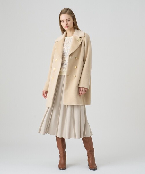 ANAYI（アナイ） ピーコート pコート アルパカシャギーピーコート