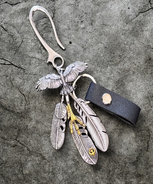 1004ST キーケース アメカジ カラビナ キーリング : ZOZOTOWN Yahoo!店