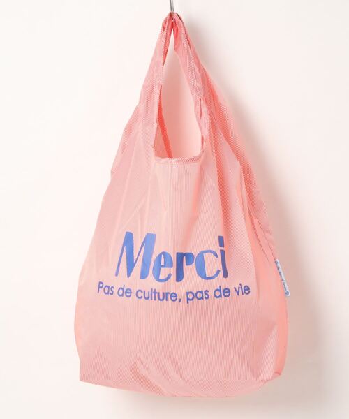 欧州航路 エコバッグ 「欧州航路」Merci ストライプエコバッグ