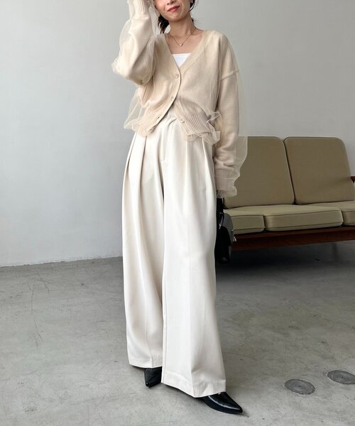 CAPRICIEUX LE'MAGE（カプリシューレマージュ） カーディガン 「1枚で