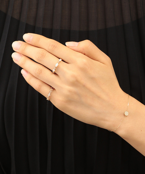 agete（アガット） ブレスレット K18ブレスレット レディース