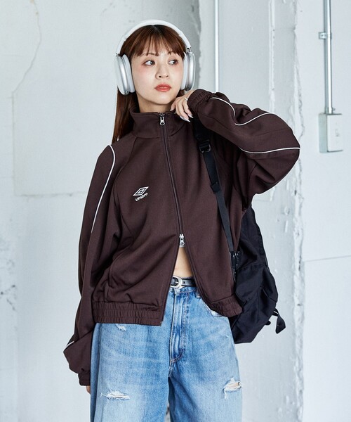 umbro（アンブロ） ブルゾン アウター × PUBLUX/アンブロ パイピング