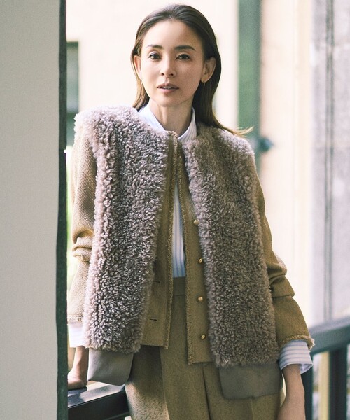 自由区（ジユウク） ベスト ジレ カルガンラムエコファー ジレ