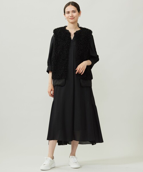 自由区（ジユウク） ベスト ジレ カルガンラムエコファー ジレ