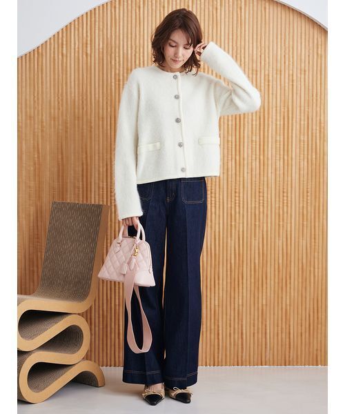 Mila Owen（ミラオーウェン） カーディガン 「USAGI ONLINE・ZOZO限定