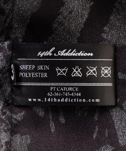14th Addiction（フォーティーンスアディクション） コート ジャケット