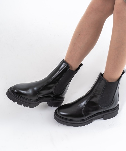 eness（エネス） ブーツ 「ENESS/エネス」サイドゴア チェルシー