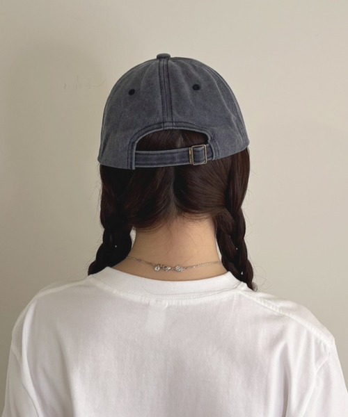 frunco キャップ 帽子 「ZOZO限定」ビンテージ風ハート刺繍キャップ