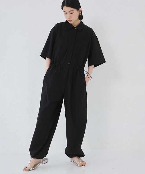 hunch（ハンチ） サロペット オーバーオール 「接触冷感」ジャンプ