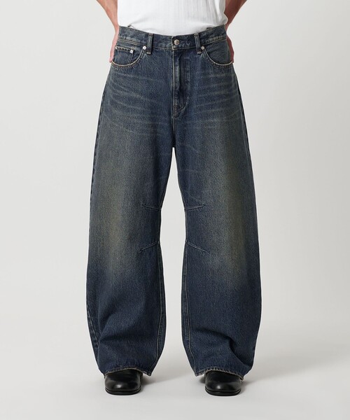 monkey time BEAUTY＆YOUTH UNITED ARROWS ジーンズ デニム カーブ