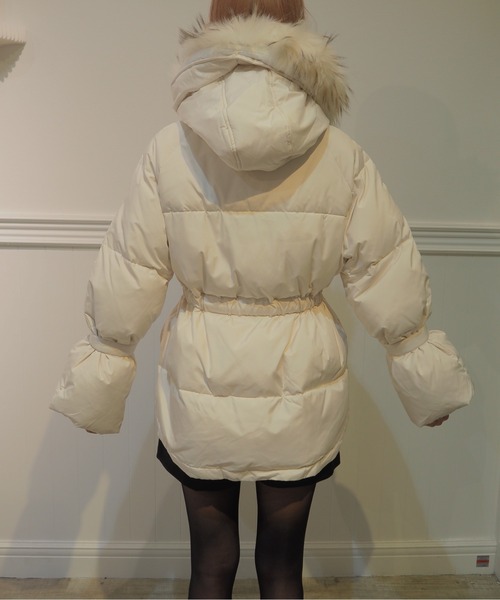 LA POMME petit（ラポミ・プチ） ダウンコート ダウンジャケット