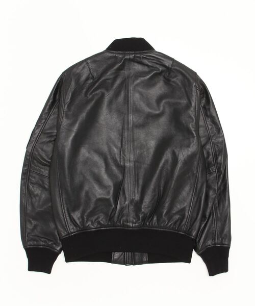 AVIREX（アヴィレックス） ジップアップブルゾン M ブラック メンズ