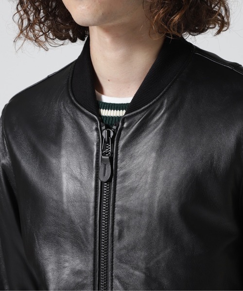 AVIREX（アヴィレックス） ジップアップブルゾン M ブラック メンズ