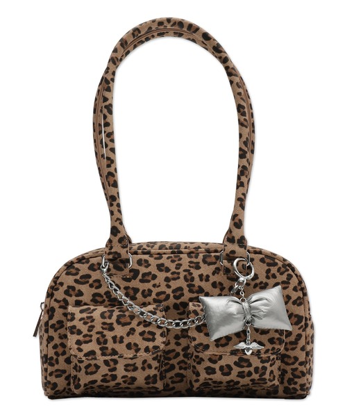 WEGO（ウィゴー） ボストンバッグ WEGO/チャーム付きチェーンボストン