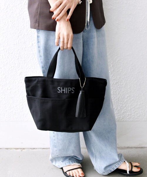 SHIPS（シップス） トートバッグ タッセル ポケット トートバッグ