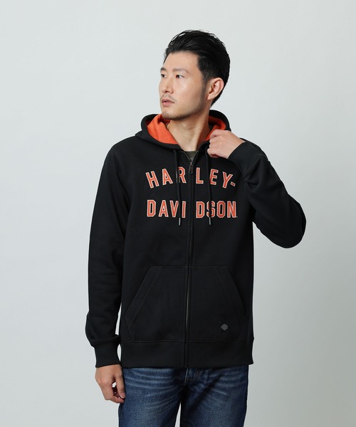 Harley Davidson（ハーレー・ダビッドソン） パーカー アイアン