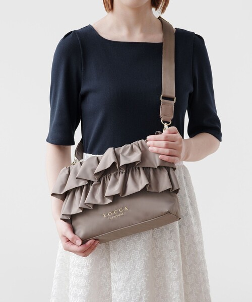 TOCCA（トッカ） ショルダーバッグ バッグ FRILL POCHETTE ポシェット