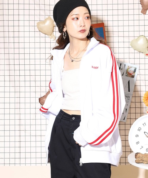 NERDY ジャージ ニューヨークトラックトップ レディース : ZOZOTOWN