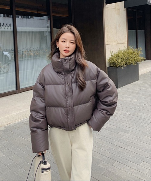 gossip!ロサンゼルス ブルゾン アウター Y2K スタンドカラー中綿