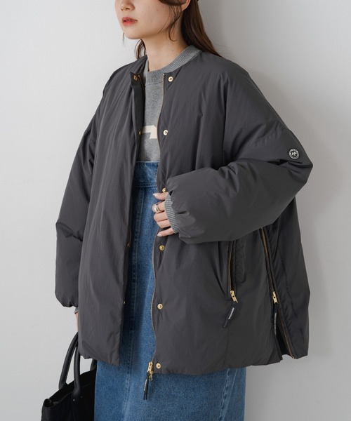 pual ce cin ダウン ダウンジャケット フレンチダックダウンサイド