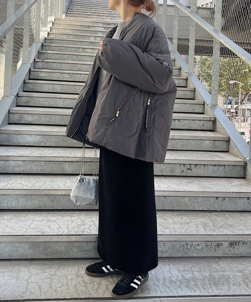 pual ce cin ダウン ダウンジャケット フレンチダックダウンサイド