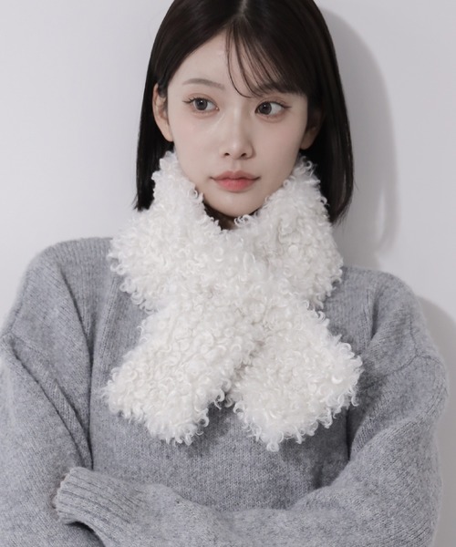 me+em select（ミームセレクト） マフラー ストール 「 3color