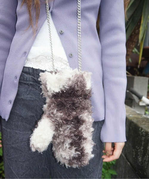 musubore（ムスボレ） 手袋 fur bag? gloves / ショルダーファーミトン
