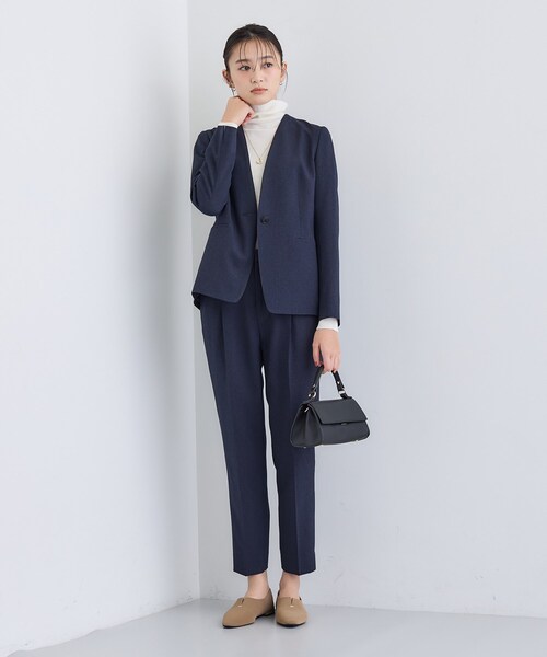 INDIVI（インディヴィ） スラックス パンツ 「洗える／通勤／スーツ